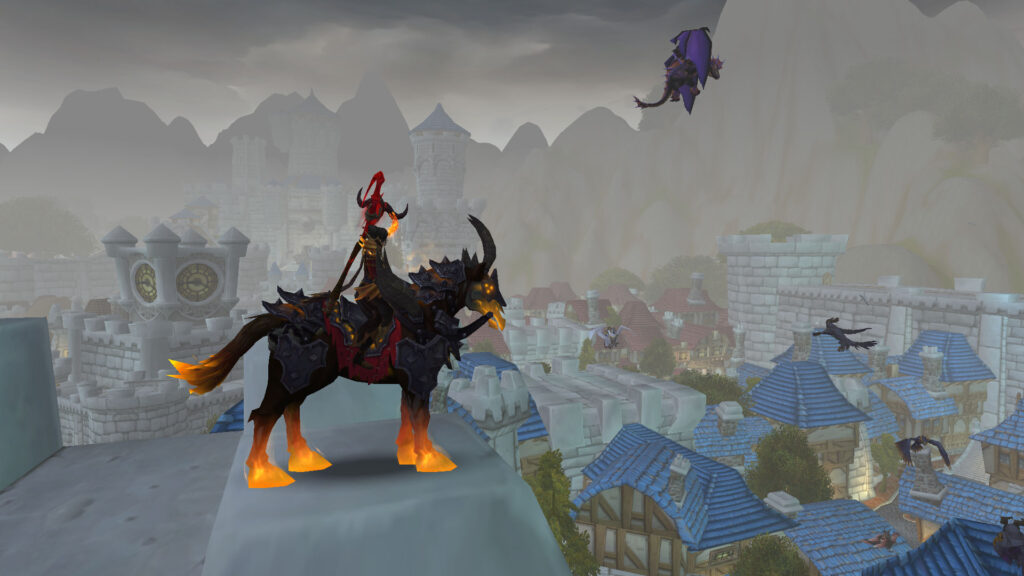 WoW hell horse mount